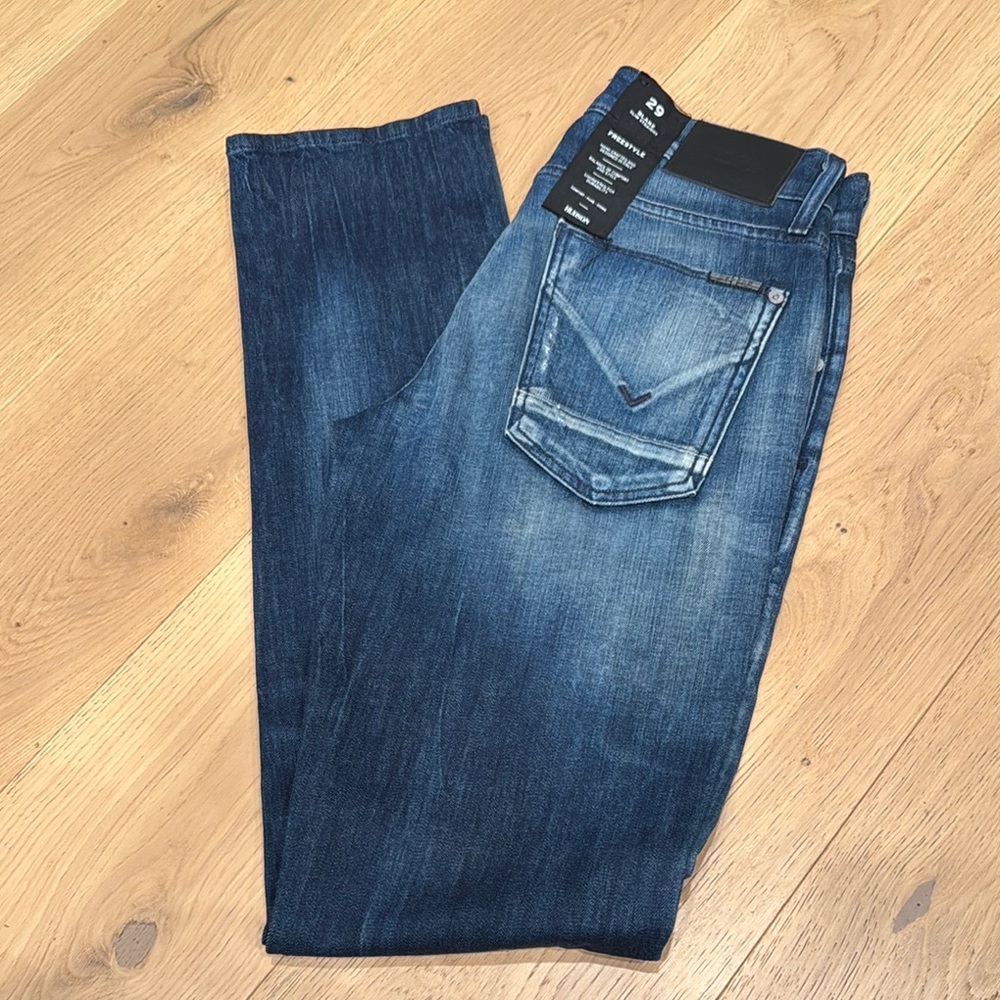 NEW Hudson Blake Slim Straight Jeans